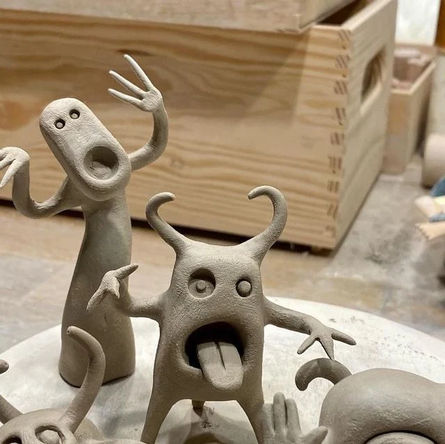 Pottery workshop throwing techniques